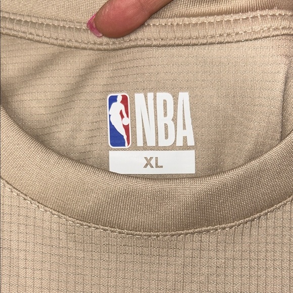 MBA Men's Tan Sleeveless Tank Top - Picture 4 of 9